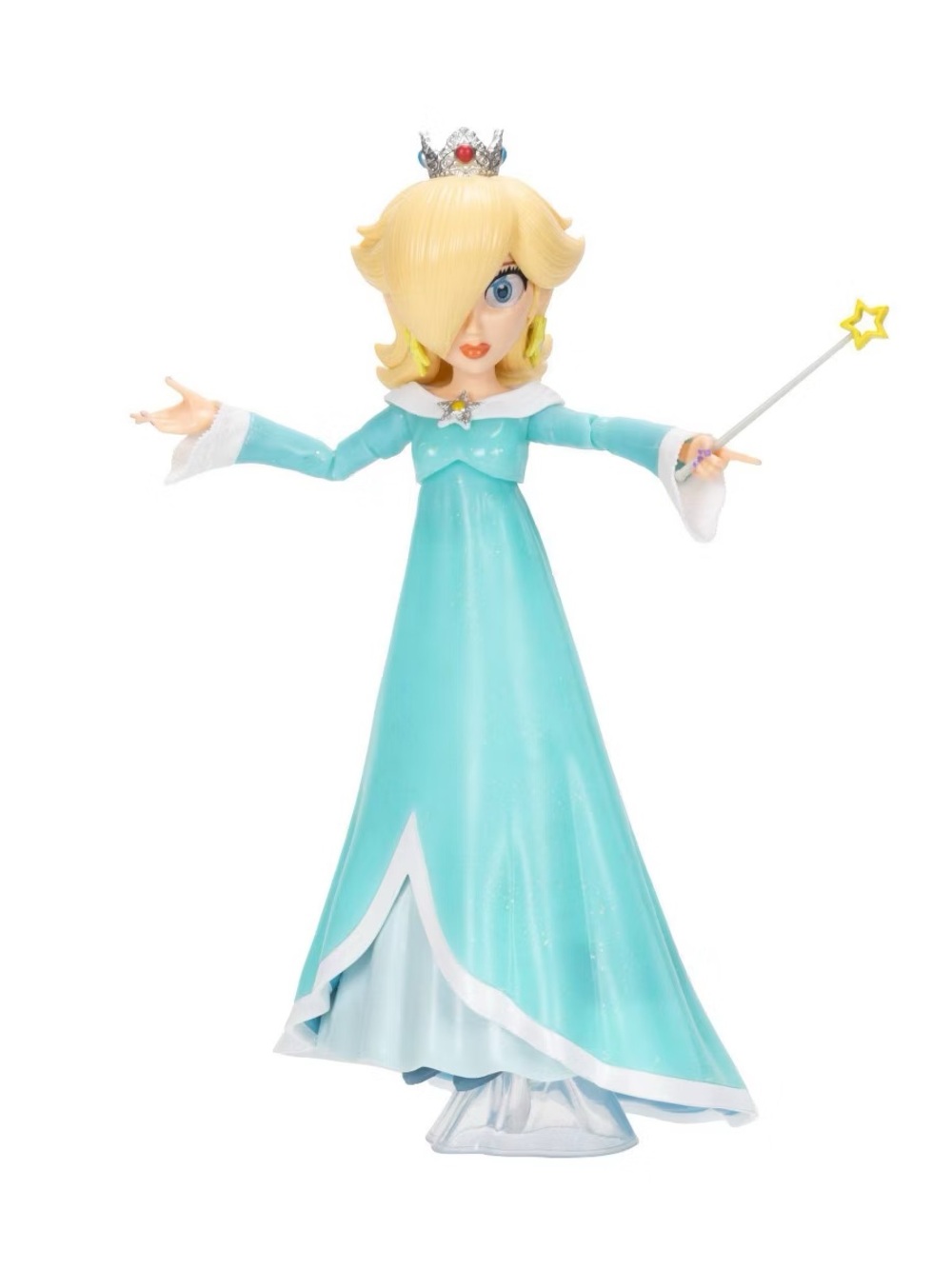 Nintendo Super Mario World Rosalina Figure in Light Blue & Brand New Sealed Toy - Picture 9 of 12